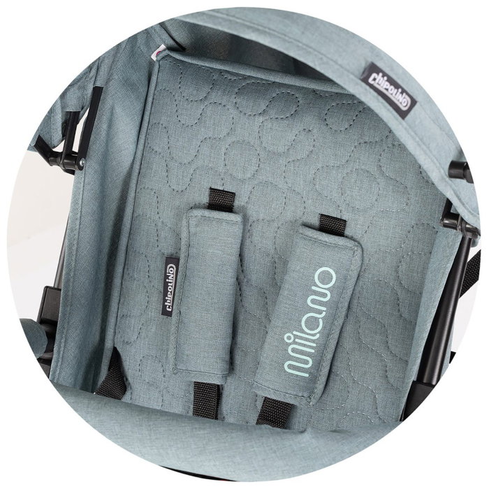 Carucior sport Chipolino Milano, pana la 22 kg, pliere cu o singura mana, tip umbrela, ultra-usor 5.6 kg - Matcha [7]