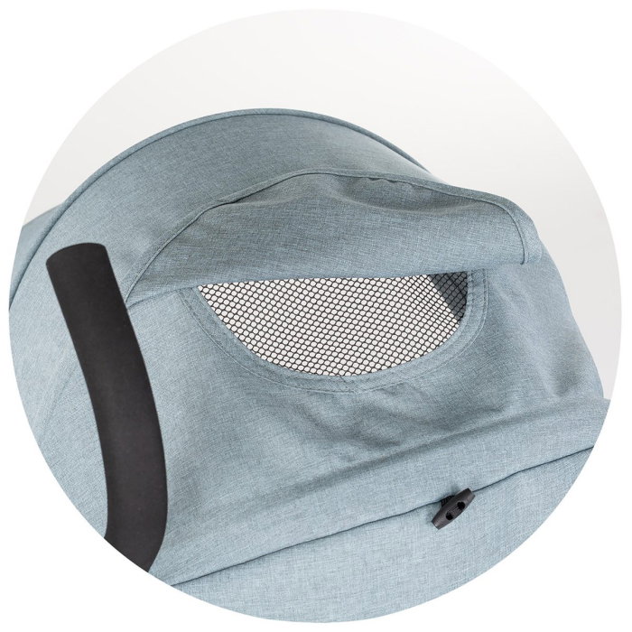Carucior sport Chipolino Milano, pana la 22 kg, pliere cu o singura mana, tip umbrela, ultra-usor 5.6 kg - Matcha [5]