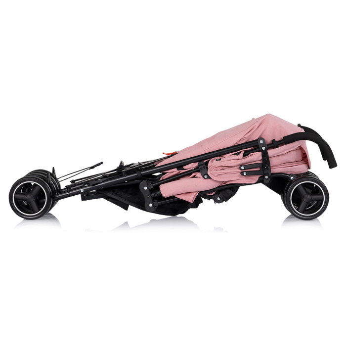 Carucior sport Chipolino Milano, pana la 22 kg, pliere cu o singura mana, tip umbrela, ultra-usor 5.6 kg - Powder pink [4]