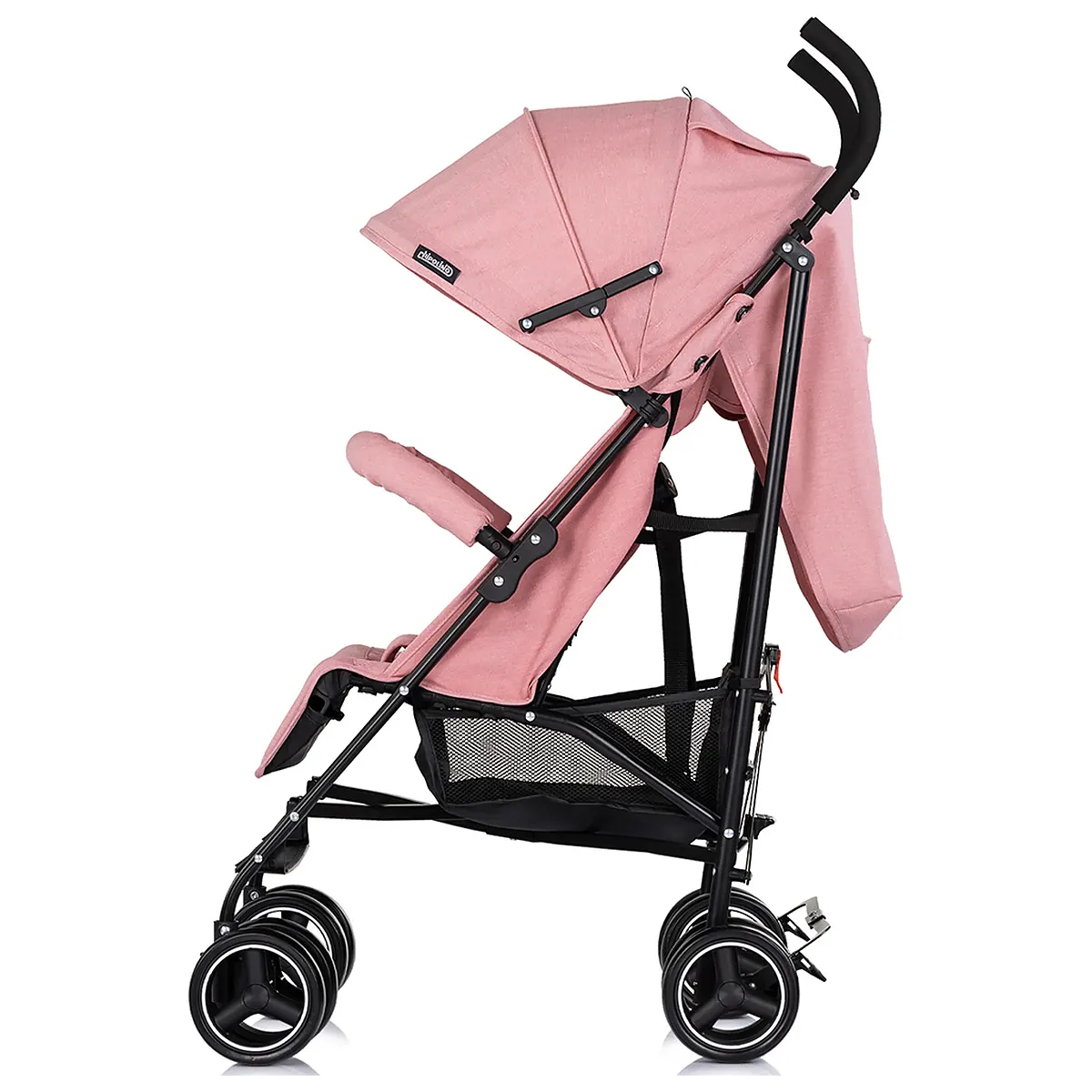 Carucior sport Chipolino Milano, pana la 22 kg, pliere cu o singura mana, tip umbrela, ultra-usor 5.6 kg - Powder pink [2]