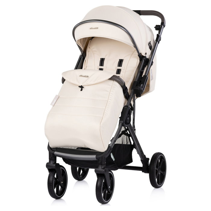 Carucior sport Chipolino Omnia cu maner reversibil si husa picioare, Cashmere [3]