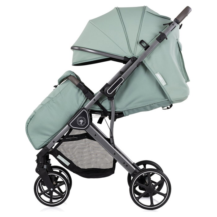 Carucior sport Chipolino Omnia cu maner reversibil si husa picioare, Matcha [7]