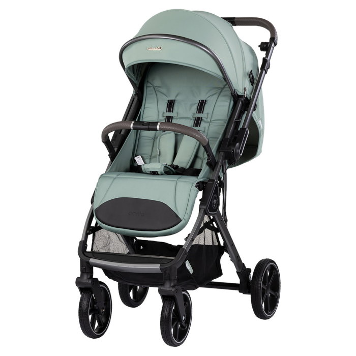 Carucior sport Chipolino Omnia cu maner reversibil si husa picioare, Matcha [1]