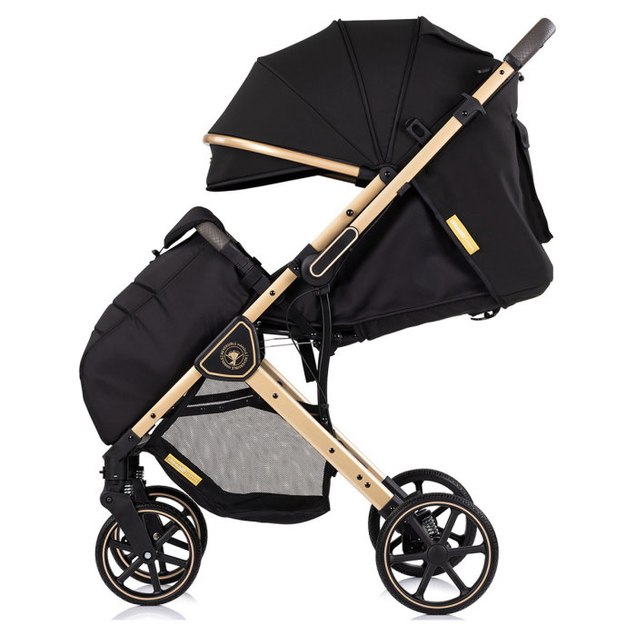 Carucior sport Chipolino Omnia cu maner reversibil si husa picioare, Noir [7]