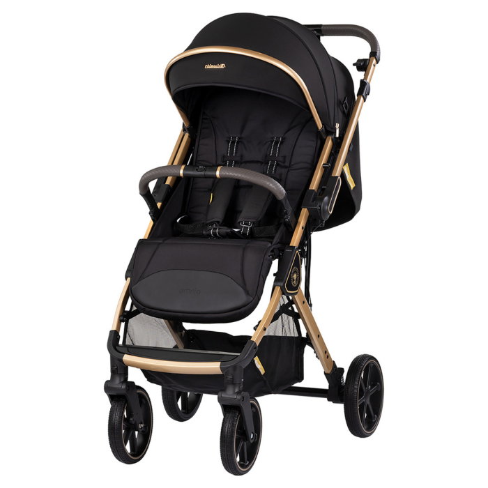 Carucior sport Chipolino Omnia cu maner reversibil si husa picioare, Noir [1]