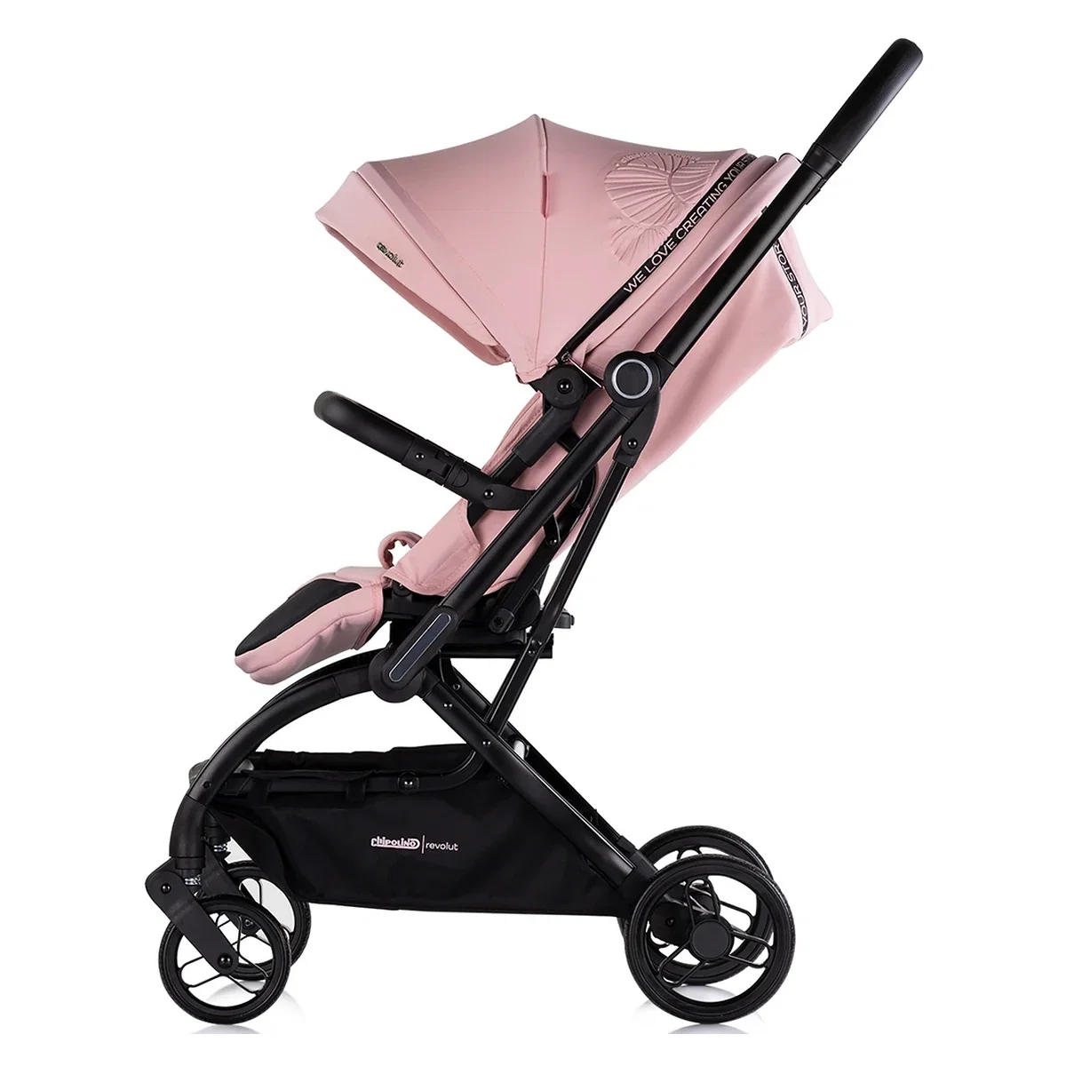 Carucior sport Chipolino Revolut cu sezut rotativ - Roz marshmallow 4 ani [2]