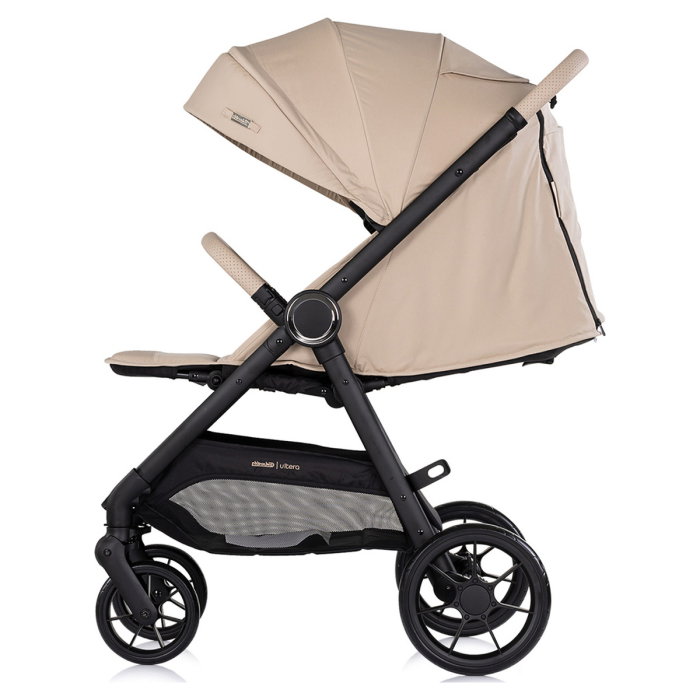 Carucior sport Chipolino Ultera, pana la 22 kg, cu husa picioare, pliere cu o singura mana,  Latte [4]