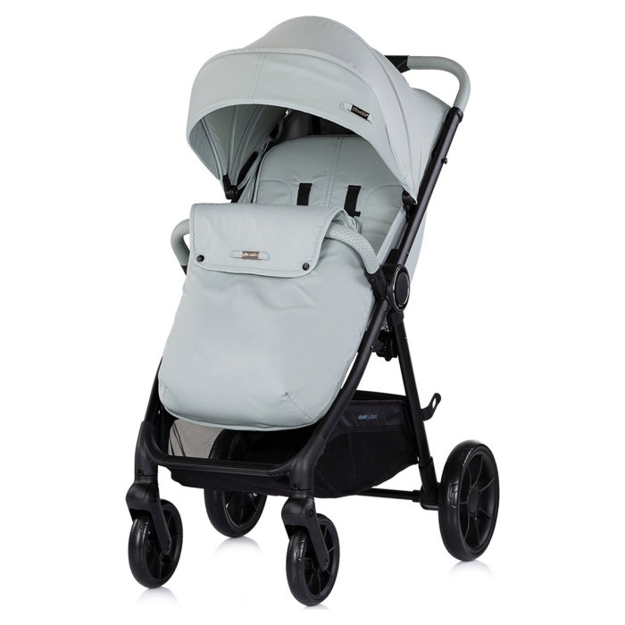 Carucior sport Chipolino Ultera, pana la 22 kg, cu husa picioare, pliere cu o singura mana, Matcha [2]
