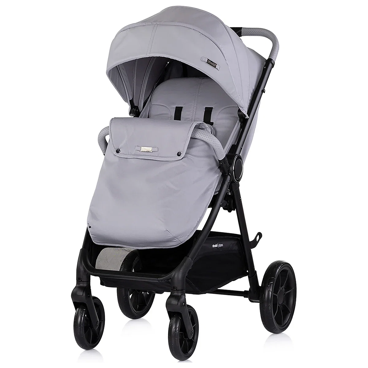 Carucior sport Chipolino Ultera, pana la 22 kg, cu husa picioare, pliere cu o singura mana, Platinum [2]