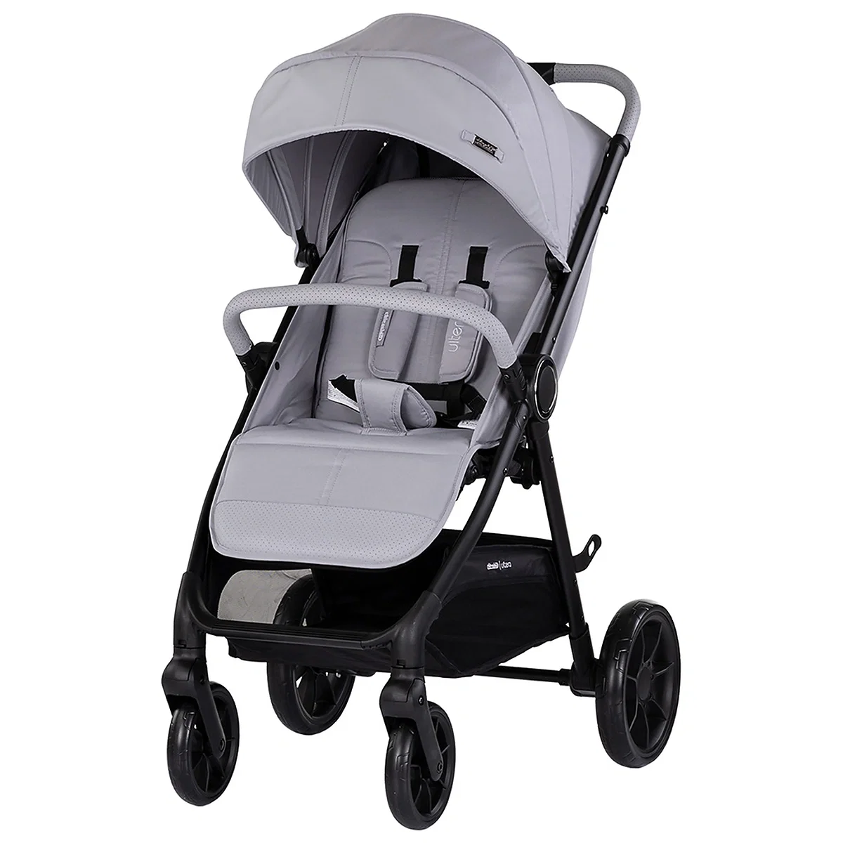 Carucior sport Chipolino Ultera, pana la 22 kg, cu husa picioare, pliere cu o singura mana, Platinum [1]
