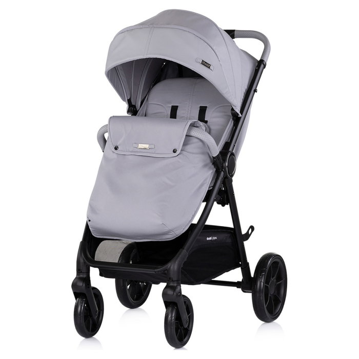 Carucior sport Chipolino Ultera, pana la 22 kg, cu husa picioare, pliere cu o singura mana, Platinum [2]