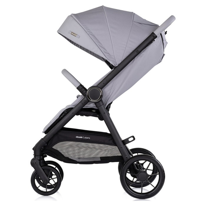 Carucior sport Chipolino Ultera, pana la 22 kg, cu husa picioare, pliere cu o singura mana, Platinum [3]