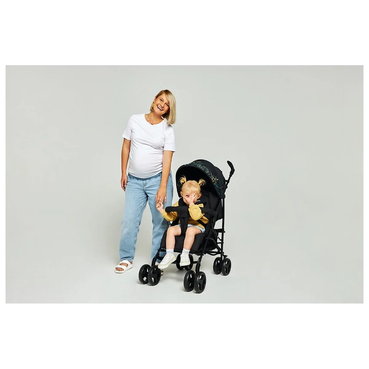 Carucior sport compact, Lionelo, Irma, Pliere tip umbrela, 6- 36 luni, Pana la 15 kg, Gri [15]