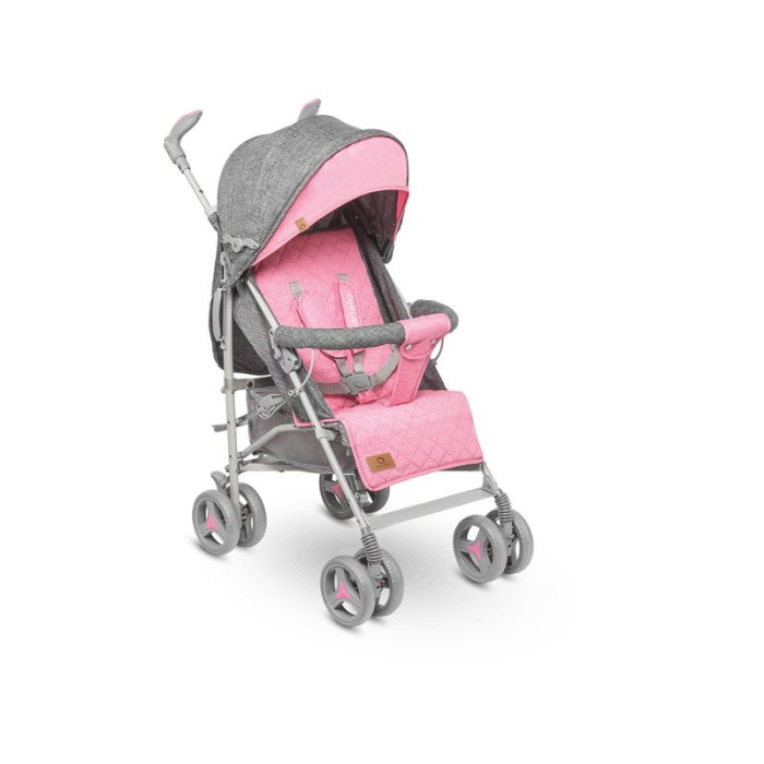 Carucior sport compact, Lionelo, Irma, Spatar ajustabil in 4 pozitii, Suport picioare reglabil, Manere rotative, Pliere [1]