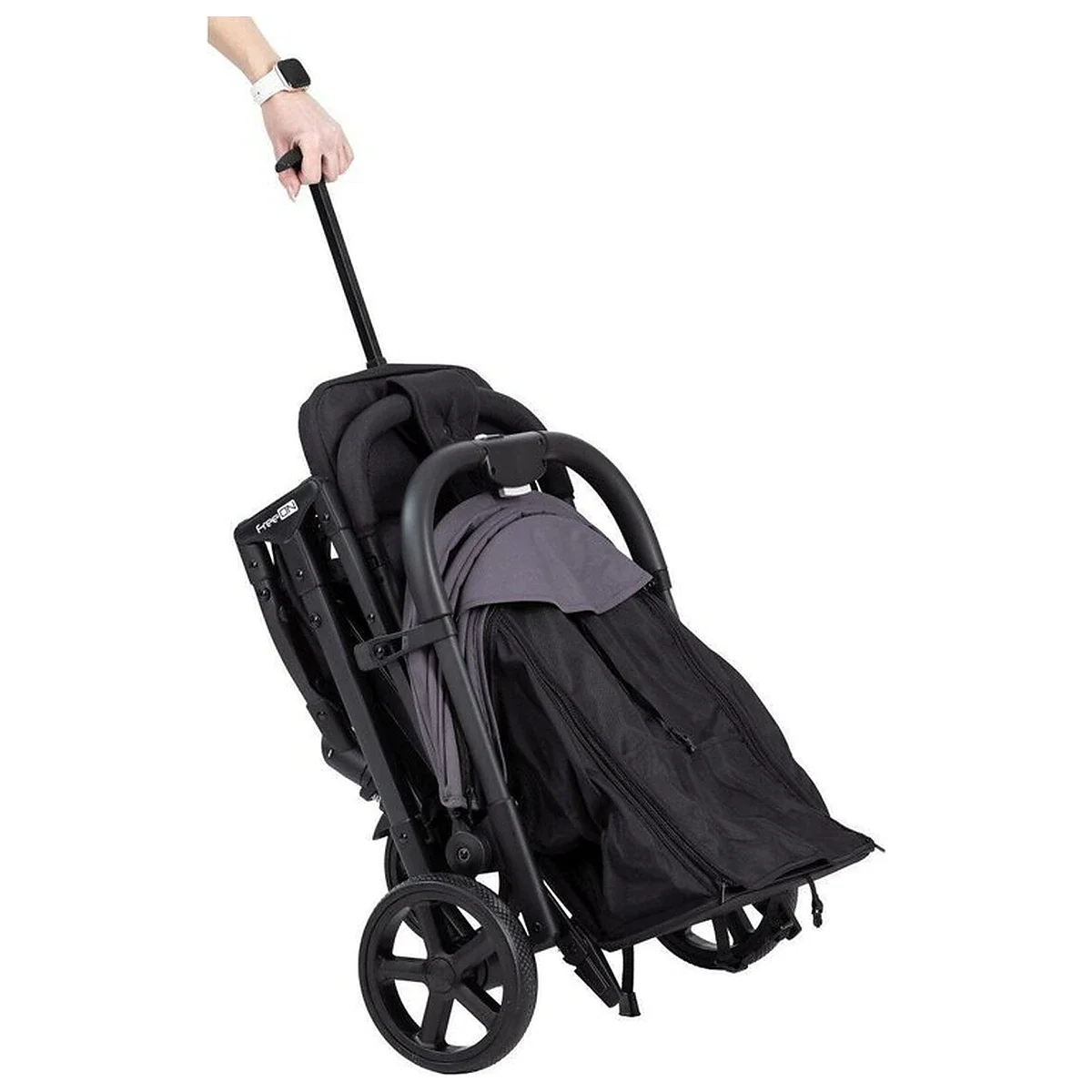 Carucior sport, FreeON, Tao, Pana la 22 Kg, 6.9 Kg, Cu maner pentru transport, Grey [8]