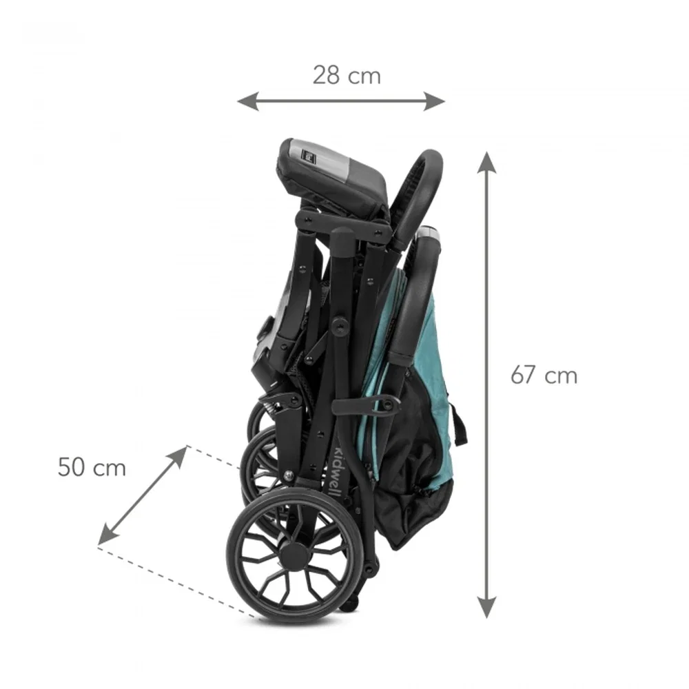 Carucior sport Kidwell COLMER Royal Green 4 ani [4]