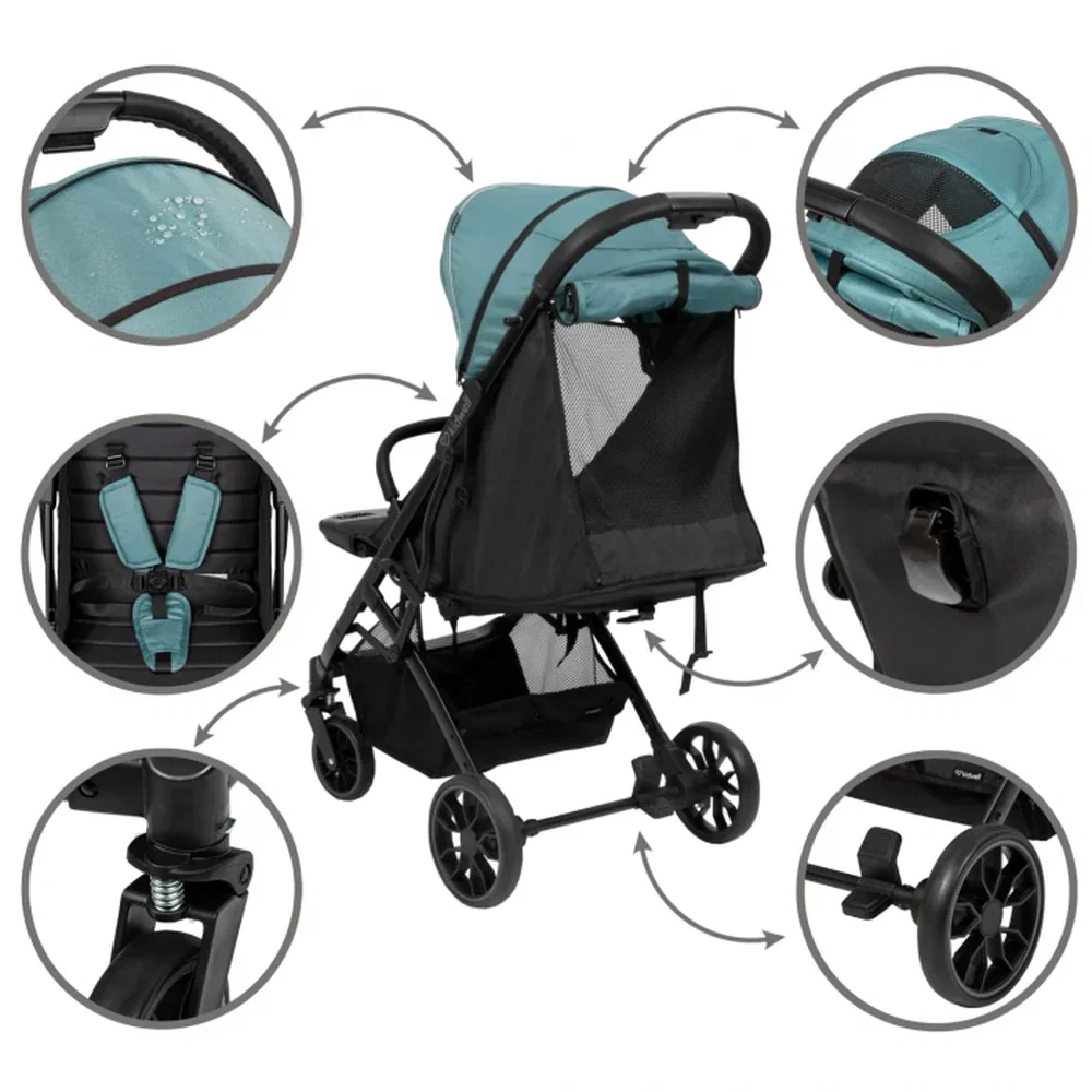 Carucior sport Kidwell COLMER Royal Green 4 ani [12]
