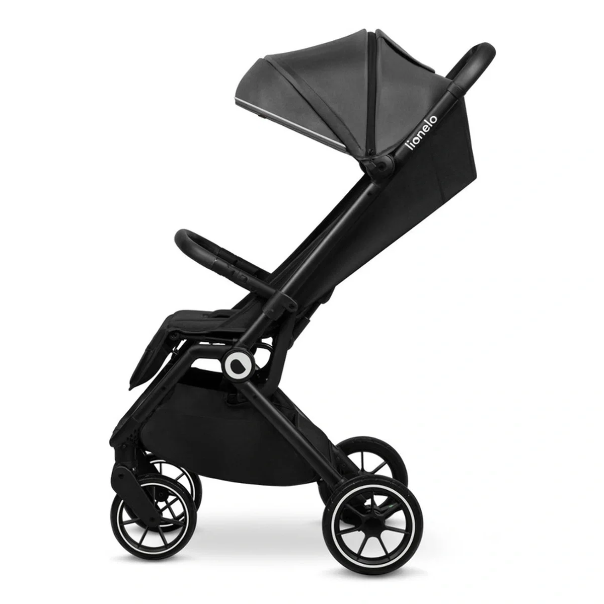 Carucior sport, Lionelo, Cloe, Cu accesorii, Pliere compacta pentru avion, cu o singura mana, 6 luni+, Gri [10]