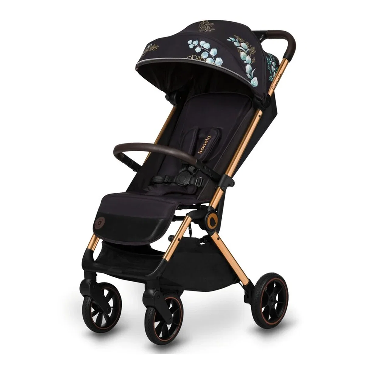 Carucior sport, Lionelo, Cloe, Golden Moments, Editie limitata, Cu accesorii, Pliere compacta pentru avion, 6 luni+, [3]