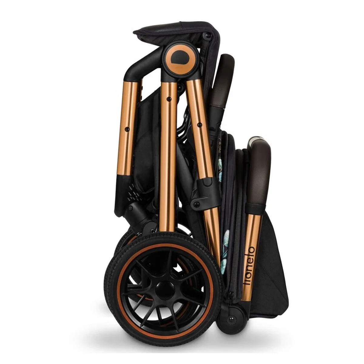 Carucior sport, Lionelo, Cloe, Golden Moments, Editie limitata, Cu accesorii, Pliere compacta pentru avion, 6 luni+, [10]