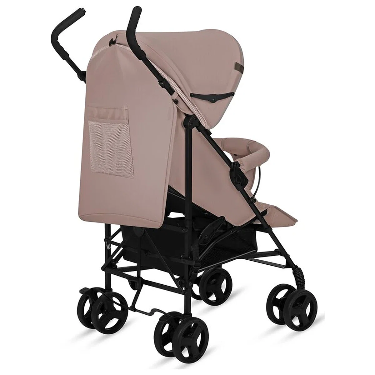 Carucior sport, Lionelo, Elia, Cu plasa de tantari, Suport de picioare reglabil, Spatar ajustabil in 4 pozitii, Capotina XXL, Pliere tip umbrela, Capacitate 15 kg, 6 luni+, Bej Taupe [9]