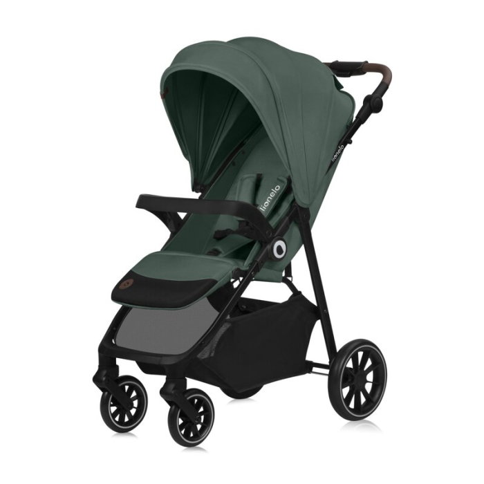 Carucior sport, Lionelo, Emma One, Cu tavita, Suport pahar, Plasa de tantari, Roti EVA, Maner reglabil, Pana la 22 kg, [5]
