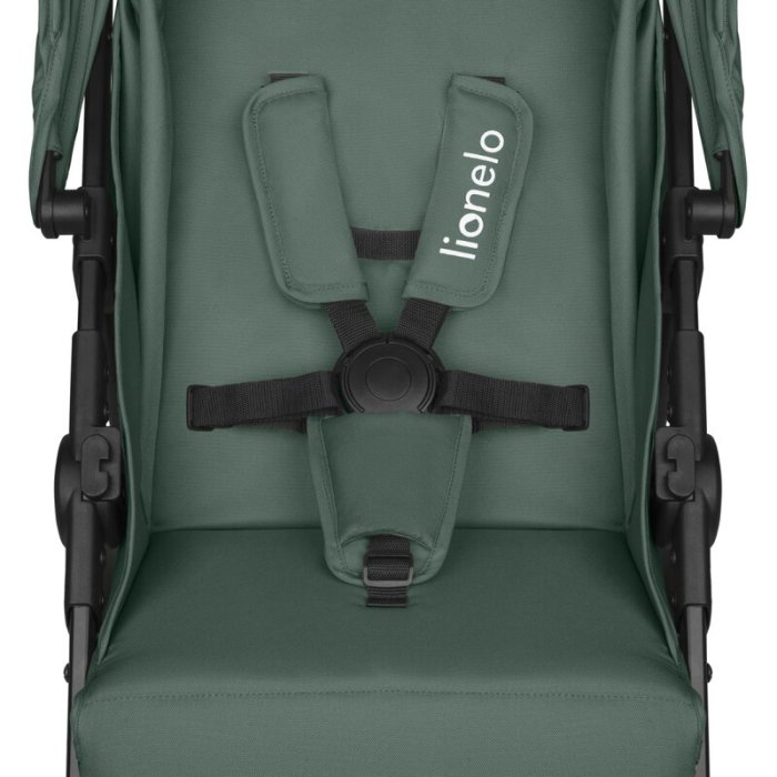 Carucior sport, Lionelo, Emma One, Cu tavita, Suport pahar, Plasa de tantari, Roti EVA, Maner reglabil, Pana la 22 kg, [16]