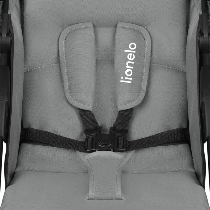 Carucior sport, Lionelo, Emma Plus, Cu tavita, 2 Suporturi pentru pahar, Geanta accesorii, Conform cu standardul [14]