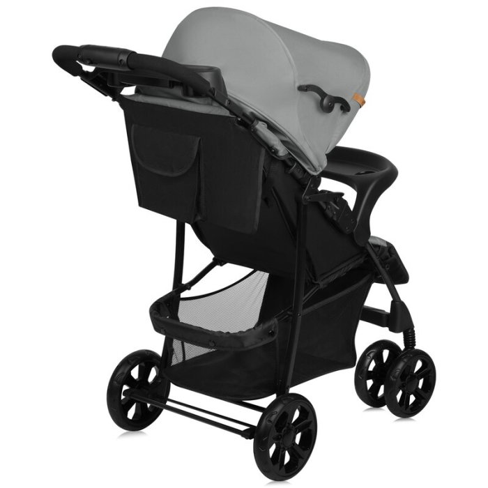Carucior sport, Lionelo, Emma Plus, Cu tavita, 2 Suporturi pentru pahar, Geanta accesorii, Conform cu standardul [8]