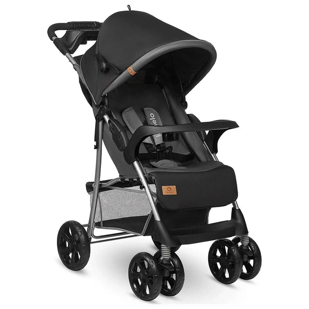 Carucior sport, Lionelo, Emma Plus, Cu tavita, 2 Suporturi pentru pahar, Geanta accesorii, Conform cu standardul [1]
