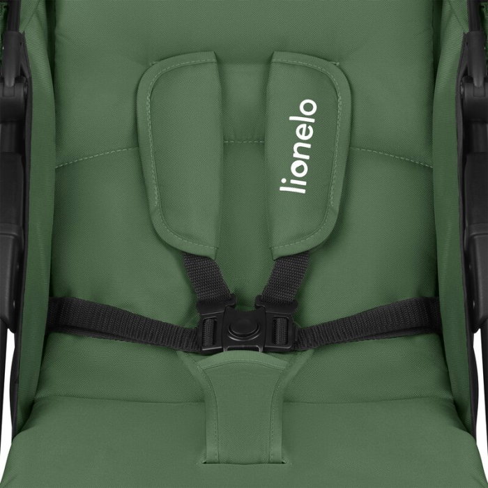 Carucior sport, Lionelo, Emma Plus, Cu tavita, 2 Suporturi pentru pahar, Geanta accesorii, Conform cu standardul [14]