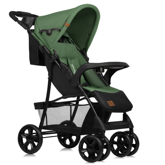 Carucior sport, Lionelo, Emma Plus, Cu tavita, 2 Suporturi pentru pahar, Geanta accesorii, Conform cu standardul [9]