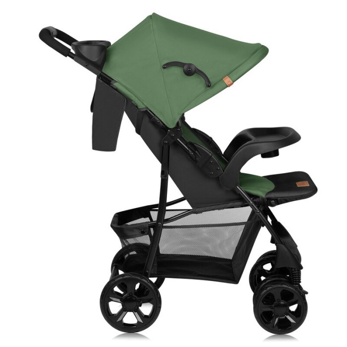 Carucior sport, Lionelo, Emma Plus, Cu tavita, 2 Suporturi pentru pahar, Geanta accesorii, Conform cu standardul [4]