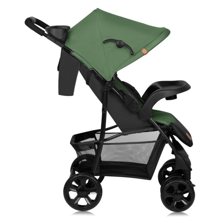 Carucior sport, Lionelo, Emma Plus, Cu tavita, 2 Suporturi pentru pahar, Geanta accesorii, Conform cu standardul [3]