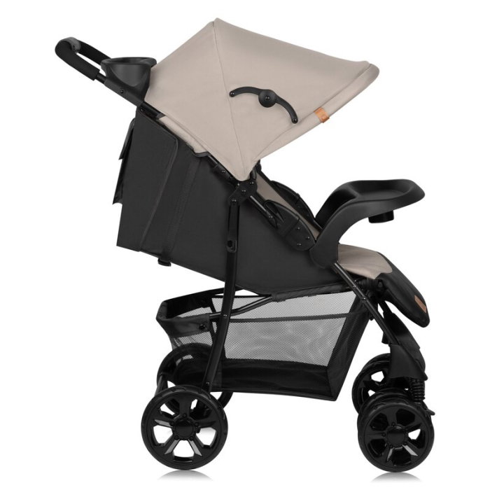 Carucior sport, Lionelo, Emma Plus, Geanta accesorii, Bej 6 luni [6]