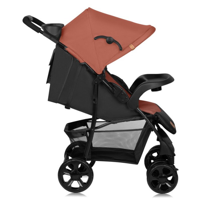 Carucior sport, Lionelo, Emma Plus, Geanta accesorii, Roz 6 luni [6]