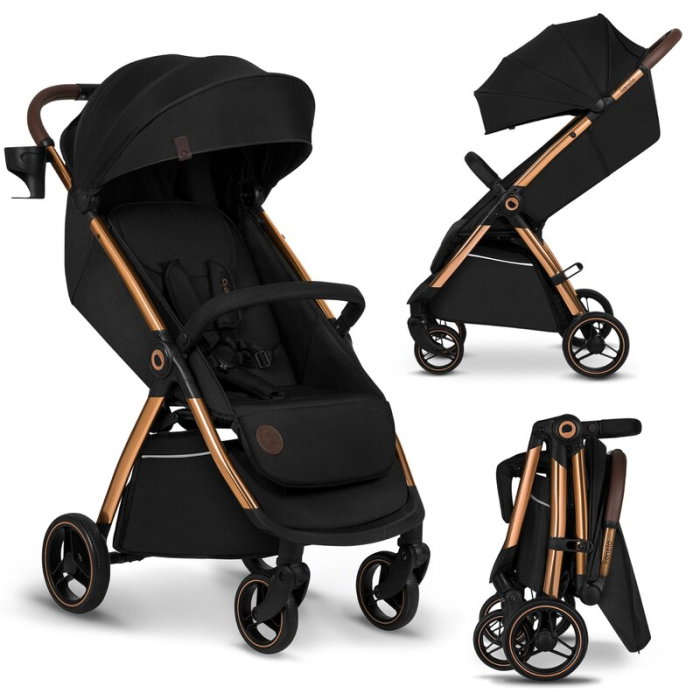 Carucior sport, Lionelo, Ingrid, Capotina impermeabila cu filtru UPF50+, Pana la 22 Kg, Include suport pahar si plasa de tantari, pliere automata, 6 luni+, [18]