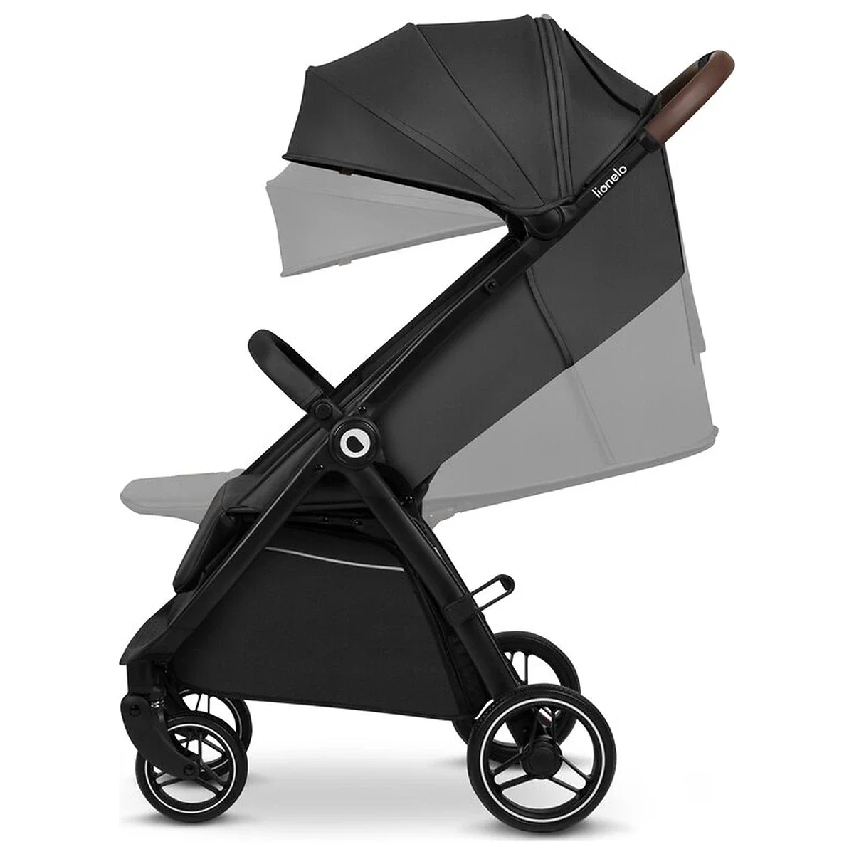 Carucior sport, Lionelo, Ingrid, Capotina impermeabila cu filtru UPF50+, Pana la 22 Kg, Spatar reglabil in 3 pozitii, [8]