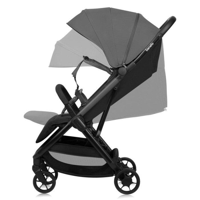 Carucior sport, Lionelo, Julie Air, Greutate redusa - 7.5 kg, Sustine 22 kg, 6 luni+, Capotina impermeabila, Protectie [6]