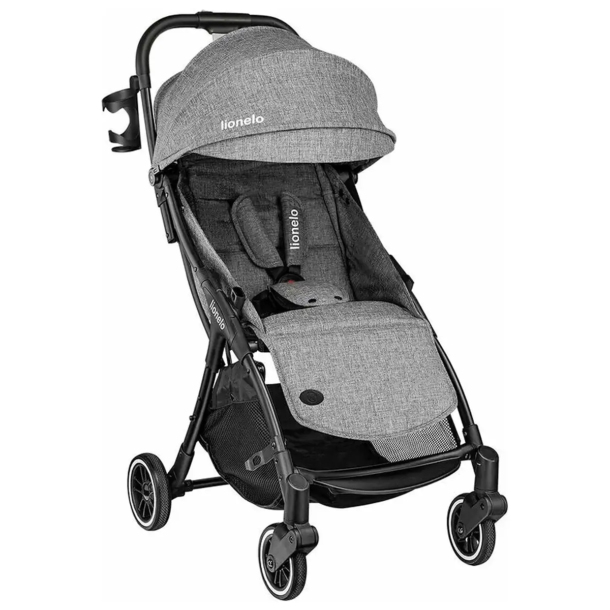 Carucior sport, Lionelo, Julie One, De la nastere, Greutate redusa, Cu accesorii, Cadru din aluminiu, 0-22 kg, Pliere [1]