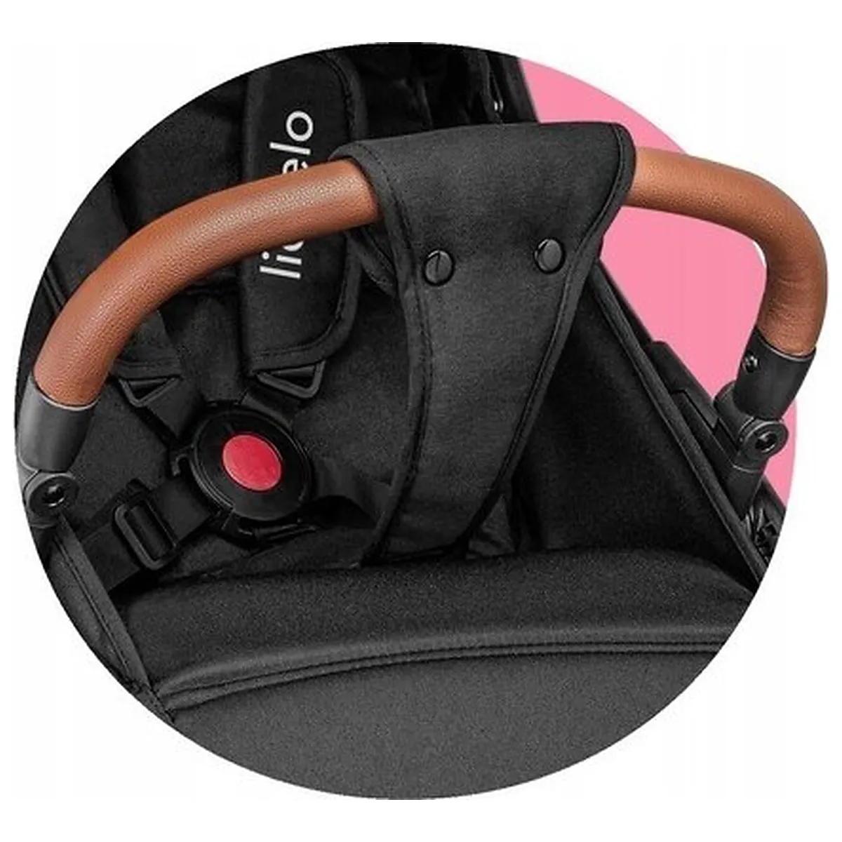 Carucior sport, Lionelo, Julie One, De la nastere, Greutate redusa, Cu accesorii, Cadru din aluminiu, 0-22 kg, Pliere [20]