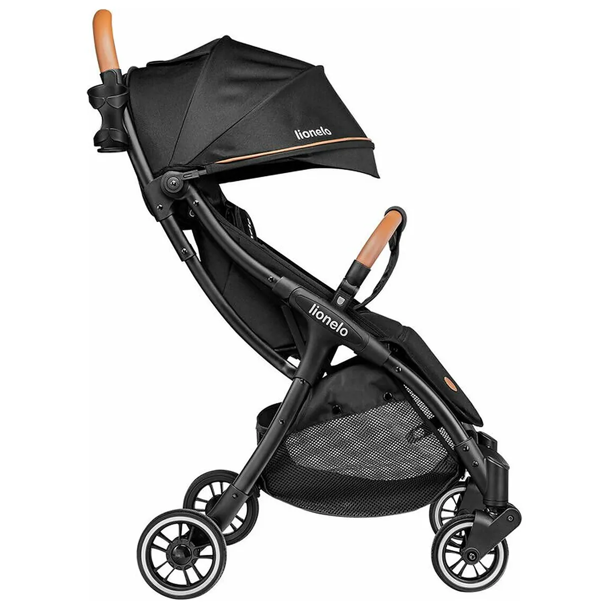 Carucior sport, Lionelo, Julie One, De la nastere, Greutate redusa, Cu accesorii, Cadru din aluminiu, 0-22 kg, Pliere [8]