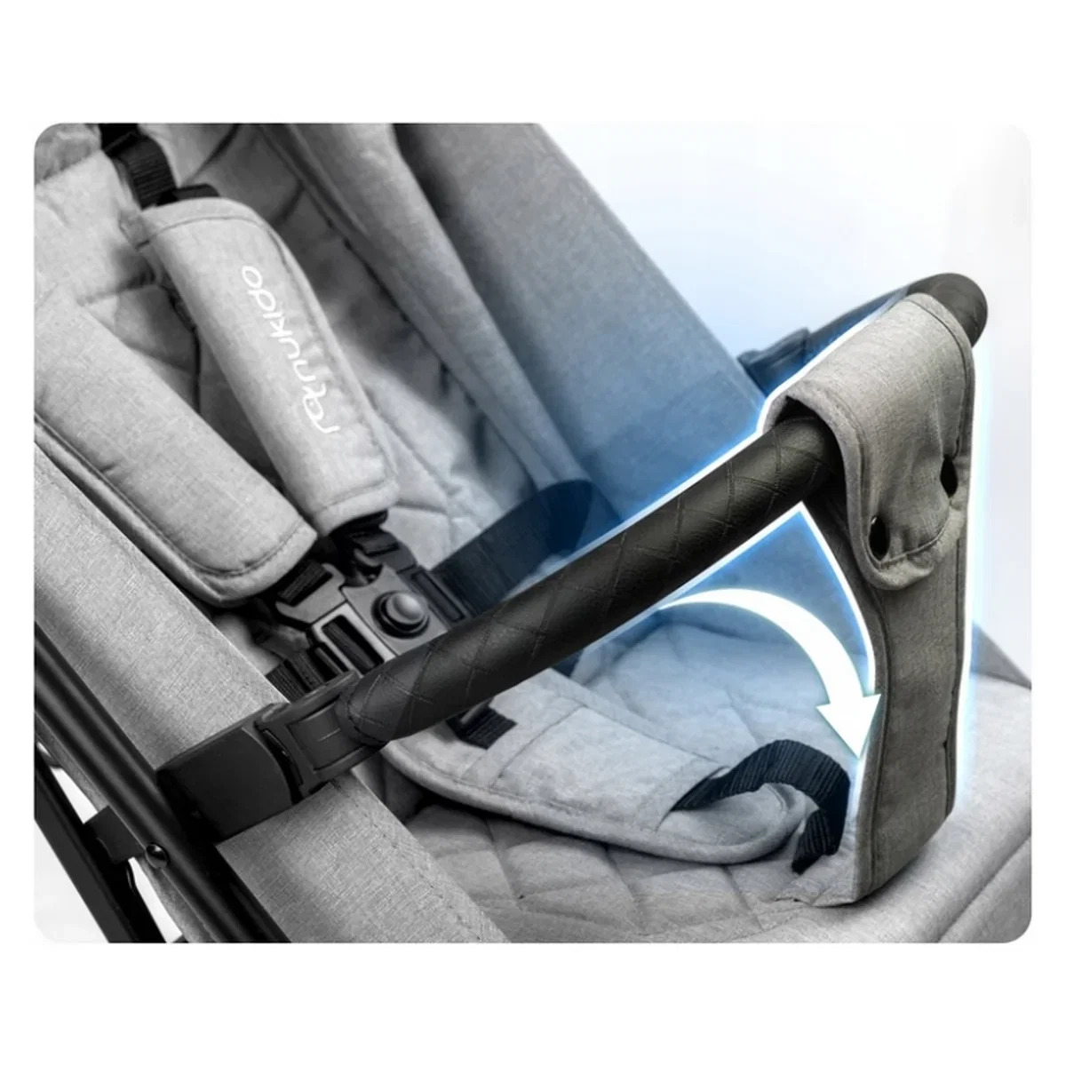 Carucior sport , Nukido Paseo - Gri deschis 36 luni [10]