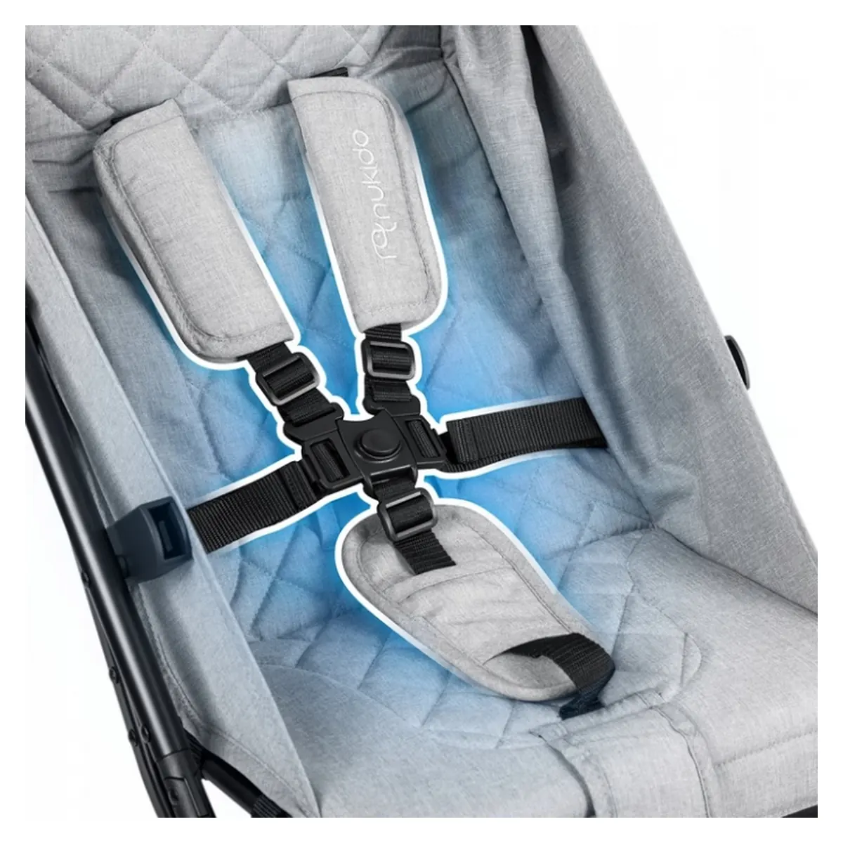 Carucior sport , Nukido Paseo - Gri deschis 36 luni [6]