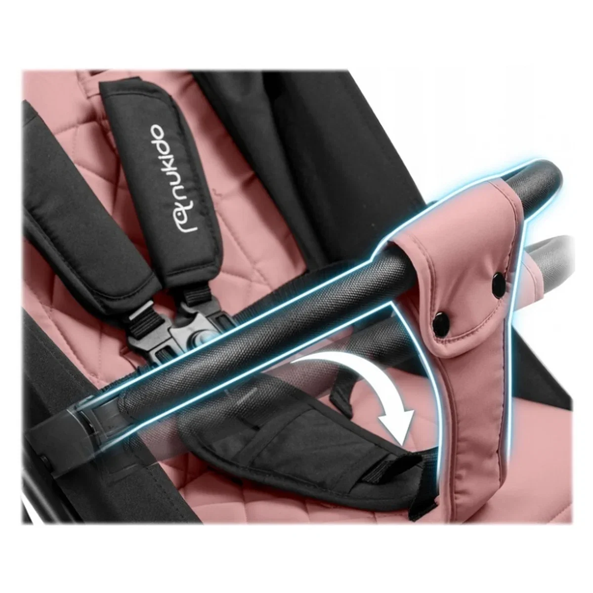 Carucior sport , Nukido Paseo - Roz 36 luni [10]