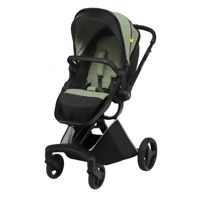 Carucior transformabil 2 in 1 Skiddou Nasjo, Wild climber, Verde [1]