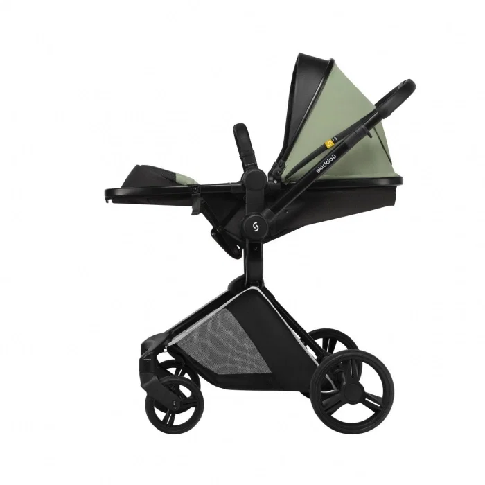Carucior transformabil 2 in 1 Skiddou Nasjo, Wild climber, Verde [2]