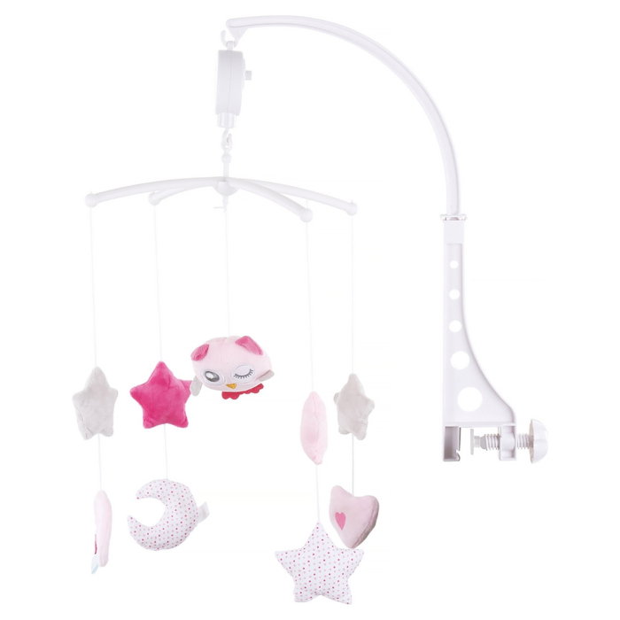 Carusel muzical pentru patut Chipolino pink Chicken [1]