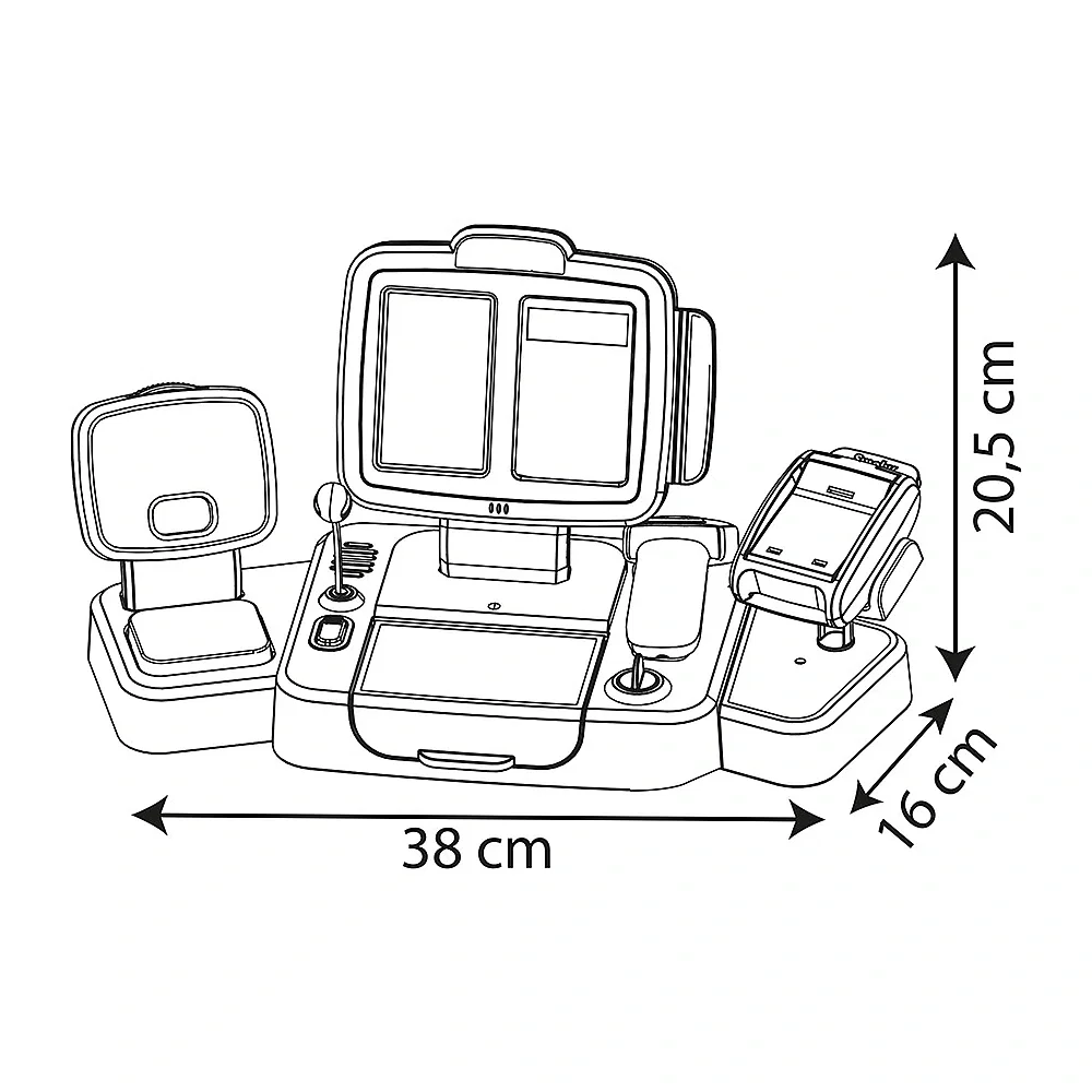 Casa de marcat Smoby Large Cash Register verde 3 ani + [4]
