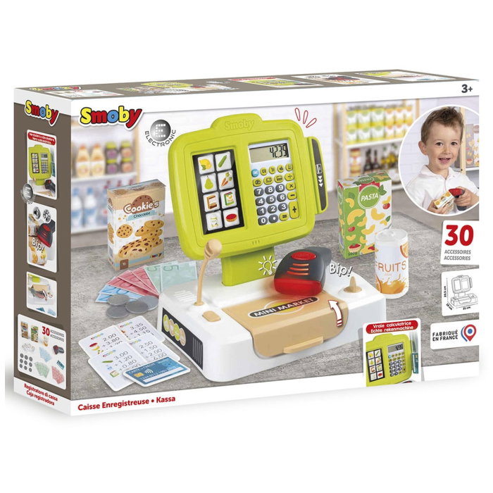 Casa de marcat Smoby Small Cash Register verde 3 ani + [7]